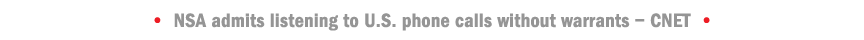 Hotlink – CNET NSA Story